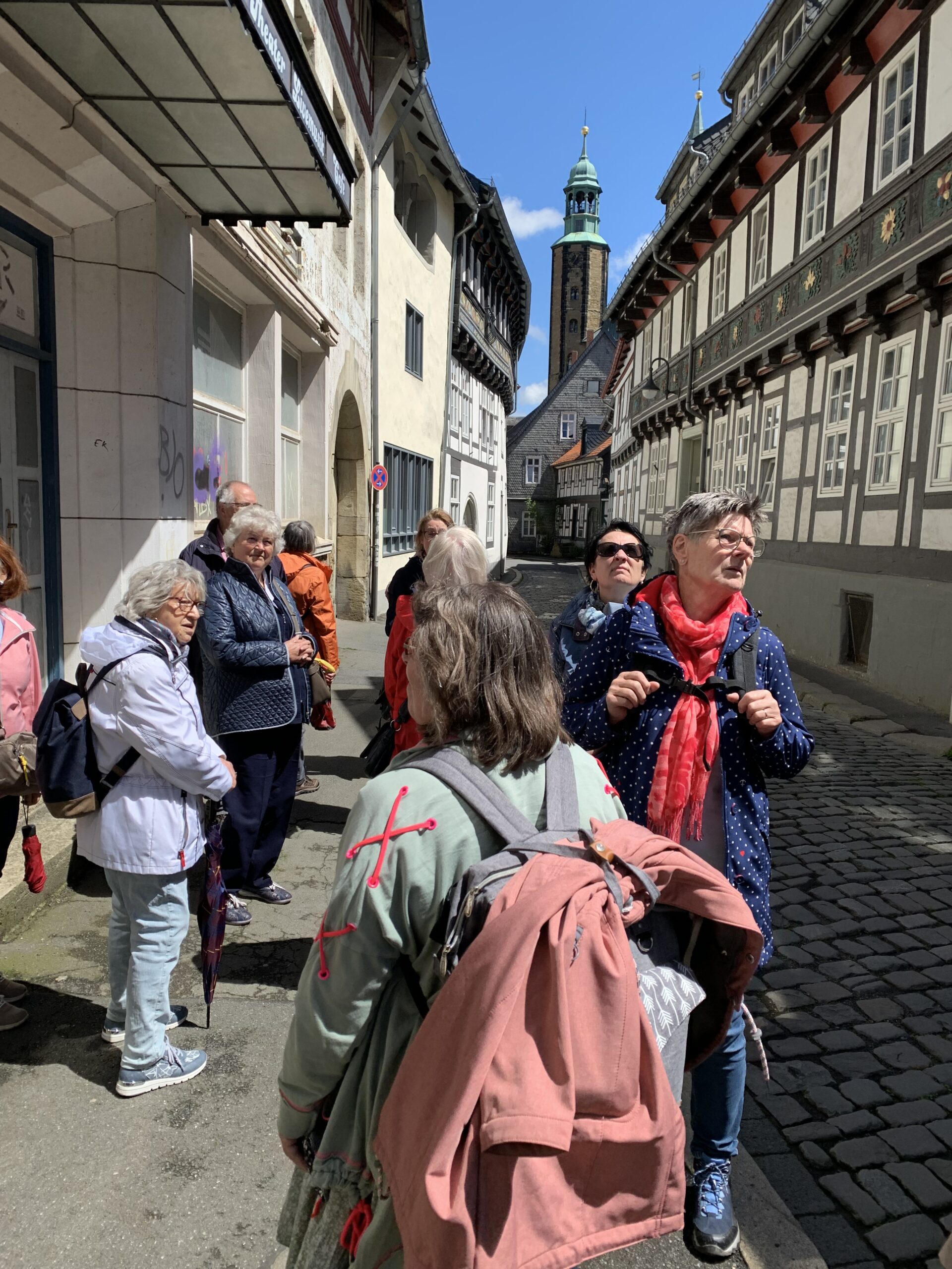 Gemeinsam unterwegs in die Kaiserstadt Goslar.